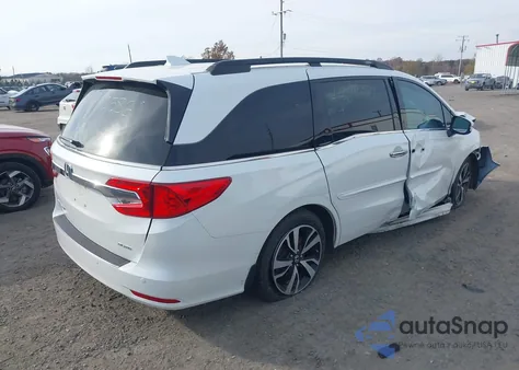 2020 Honda Odyssey Elite z USA, uszkodzony, nr VIN 5FNRL6H94LB045159